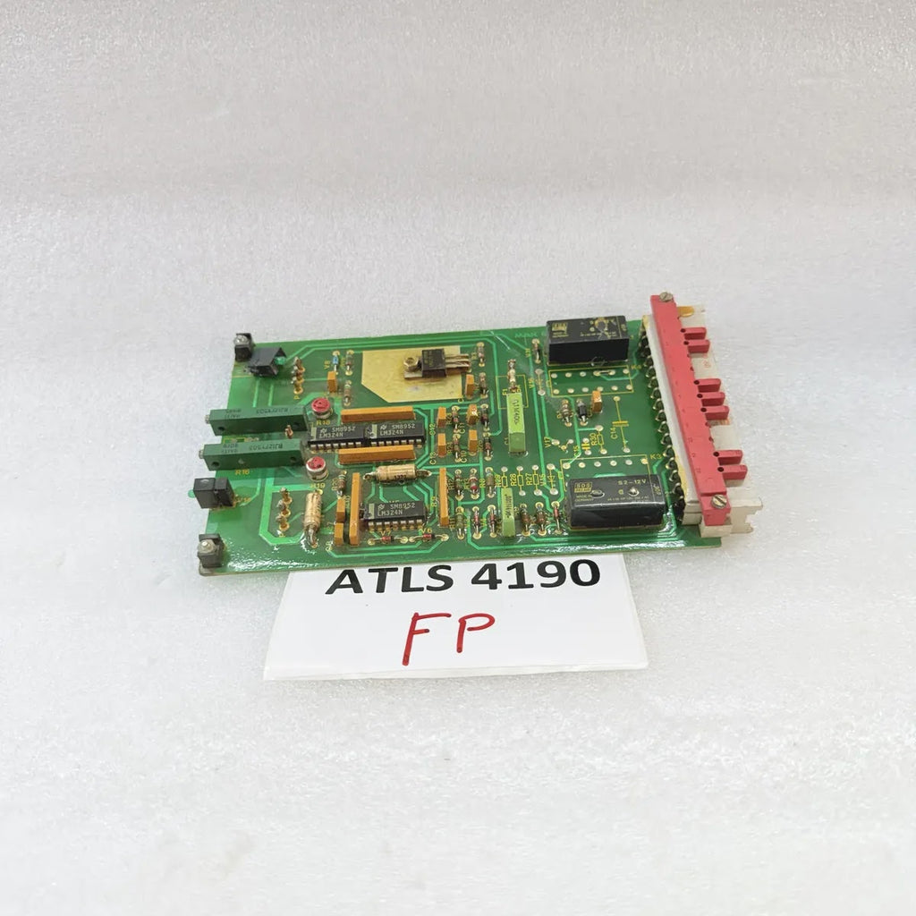 MAK B9.01.6-91.21.01-10 Motor Control Plug-In Card 12V