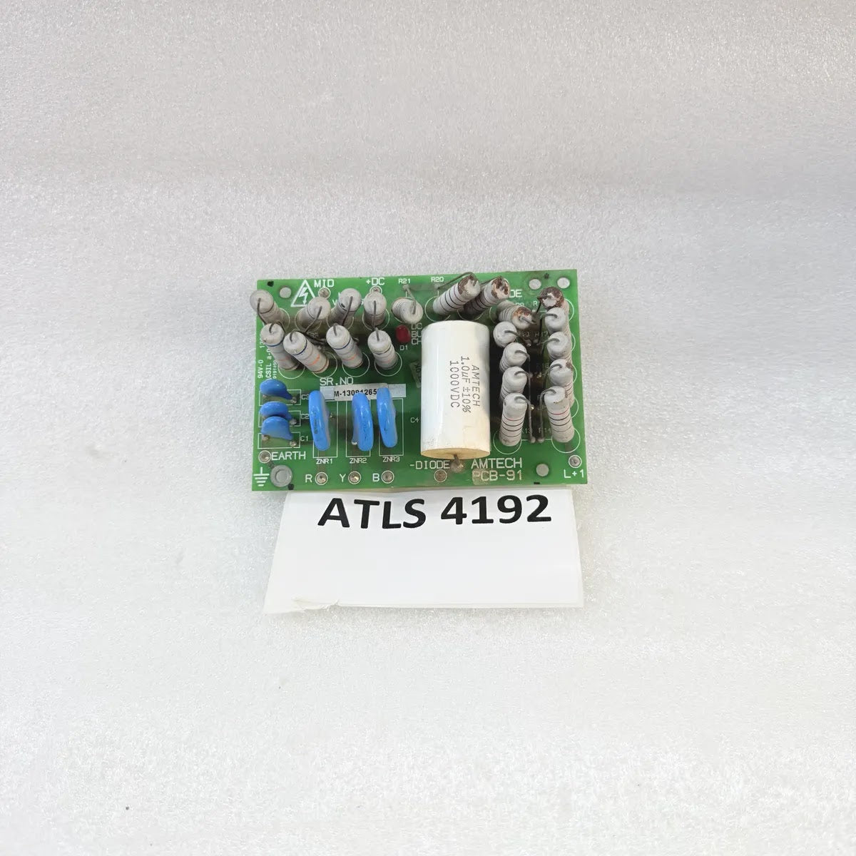 AMTECH PCB-91 Drive Snubber Surge Board 1000VDC
