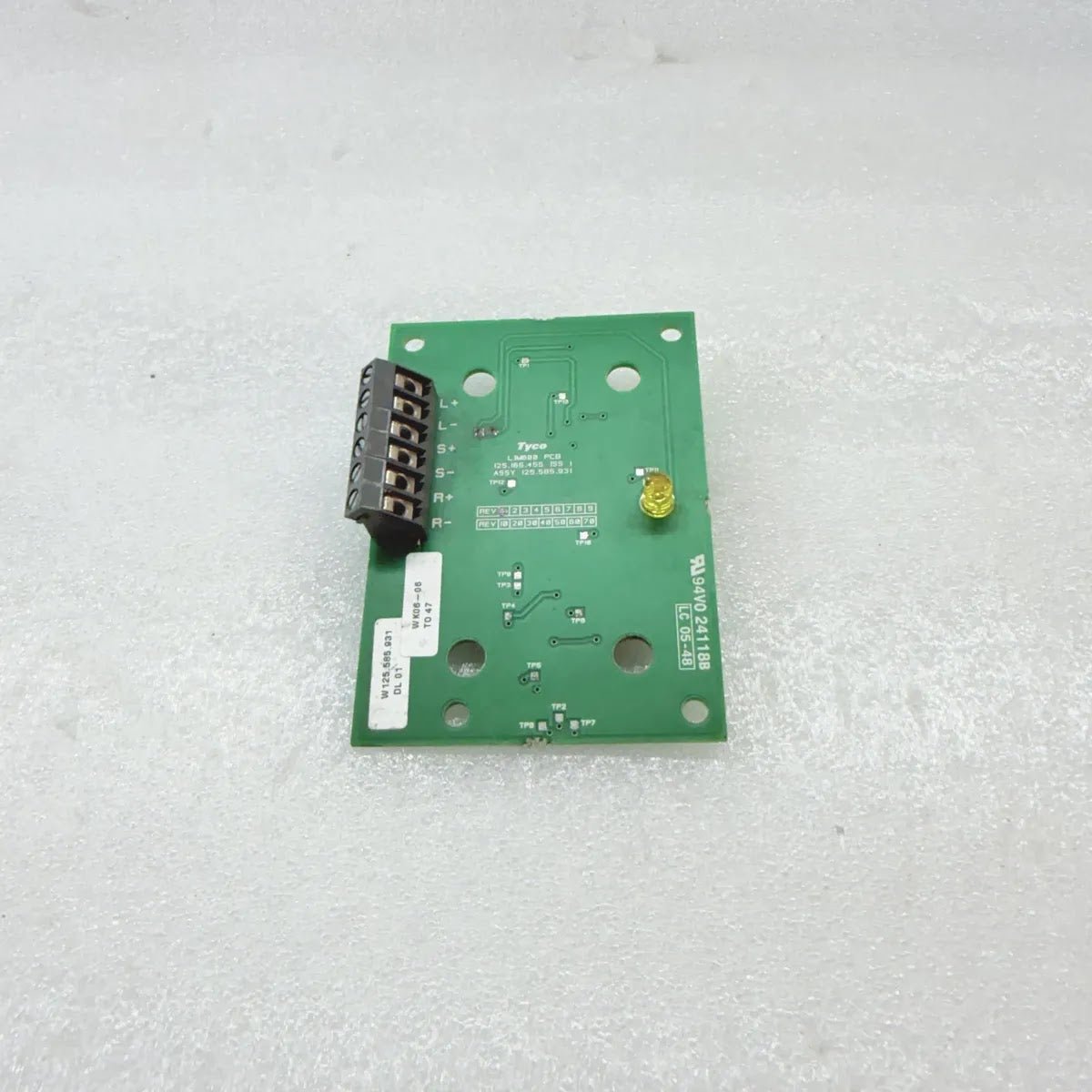 TYCO LIM800 PCB 125.585.931 Line Isolator Module MX Addressable Loop
