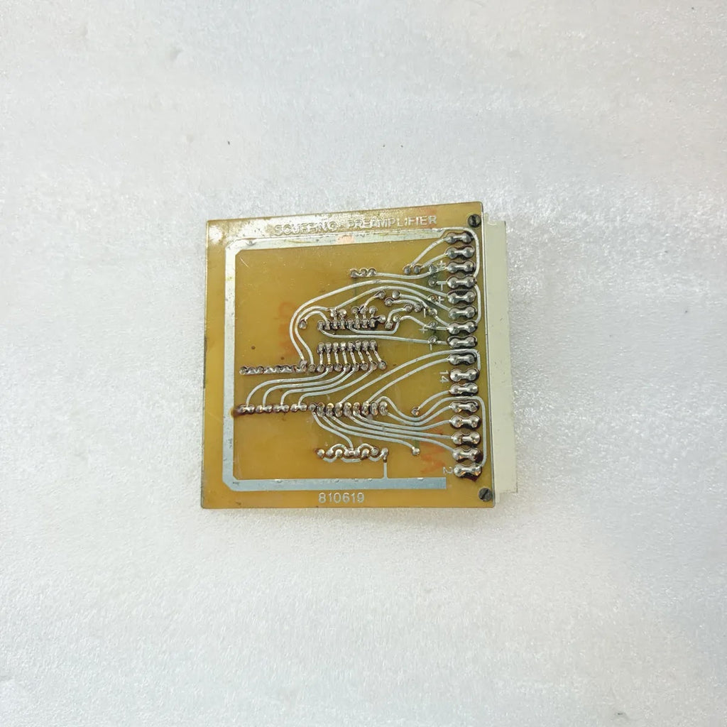 810619 Scuffing Preamplifier Circuit Board