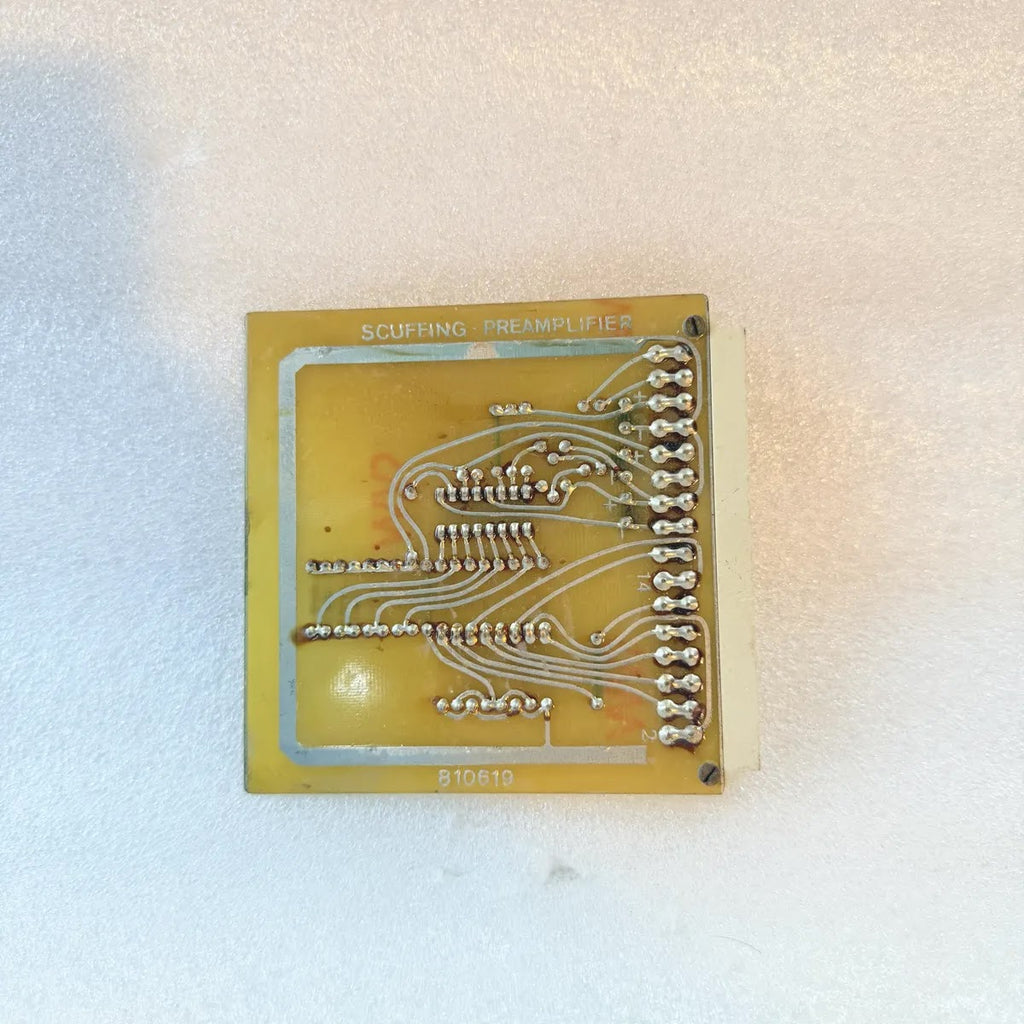 810619 Scuffing Preamplifier Circuit Board