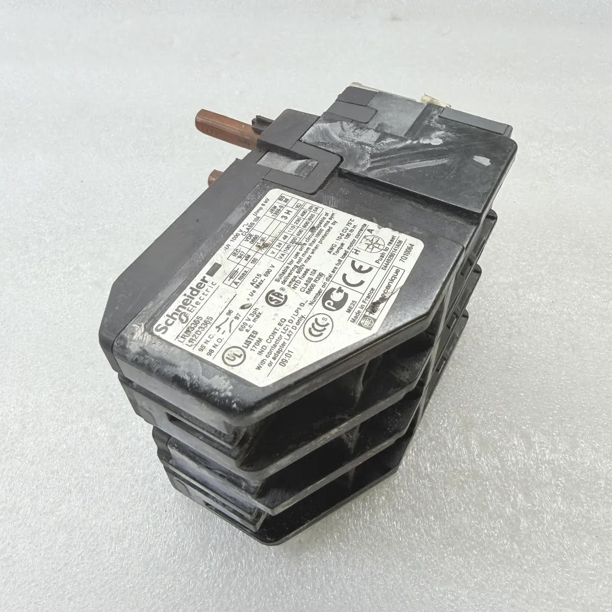 S Electric LRD3365 Thermal Overload Relay 80-104A 690V