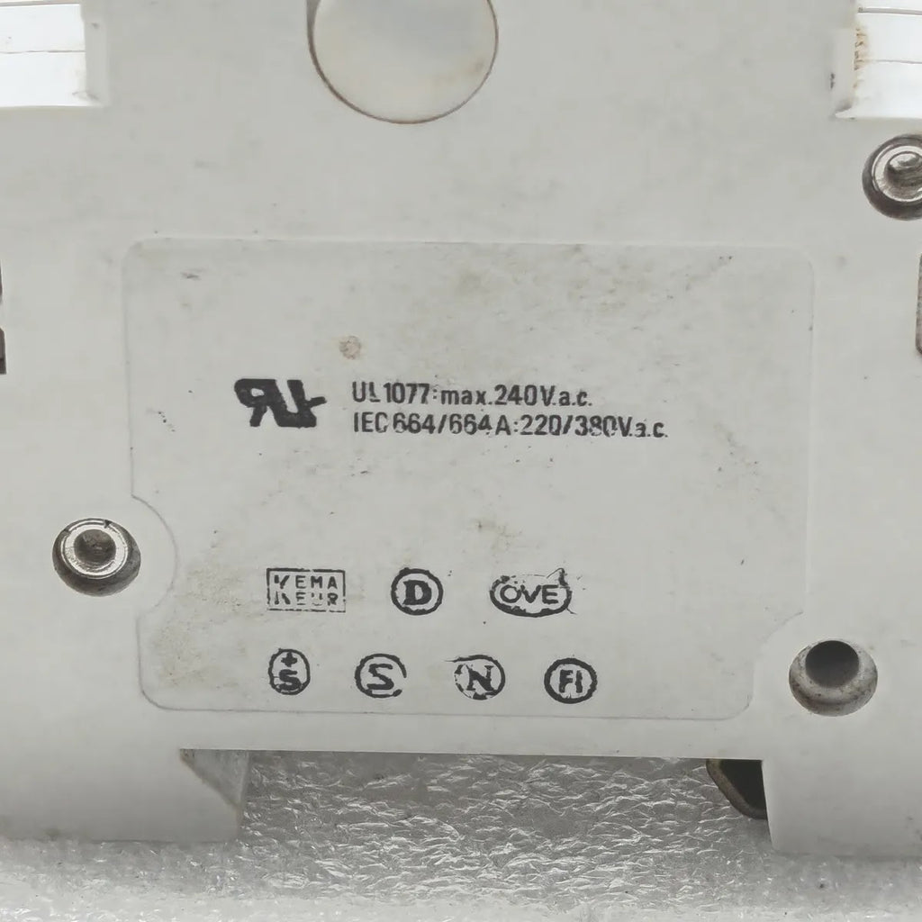 ABB S252 L10A Miniature Circuit Breaker 2P 10A 415V