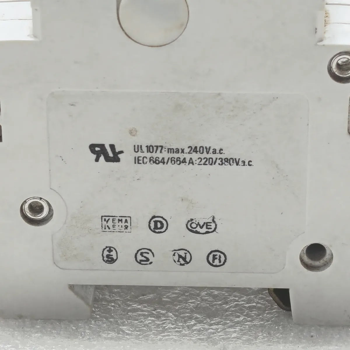 ABB S252 L10A Miniature Circuit Breaker 2P 10A 415V