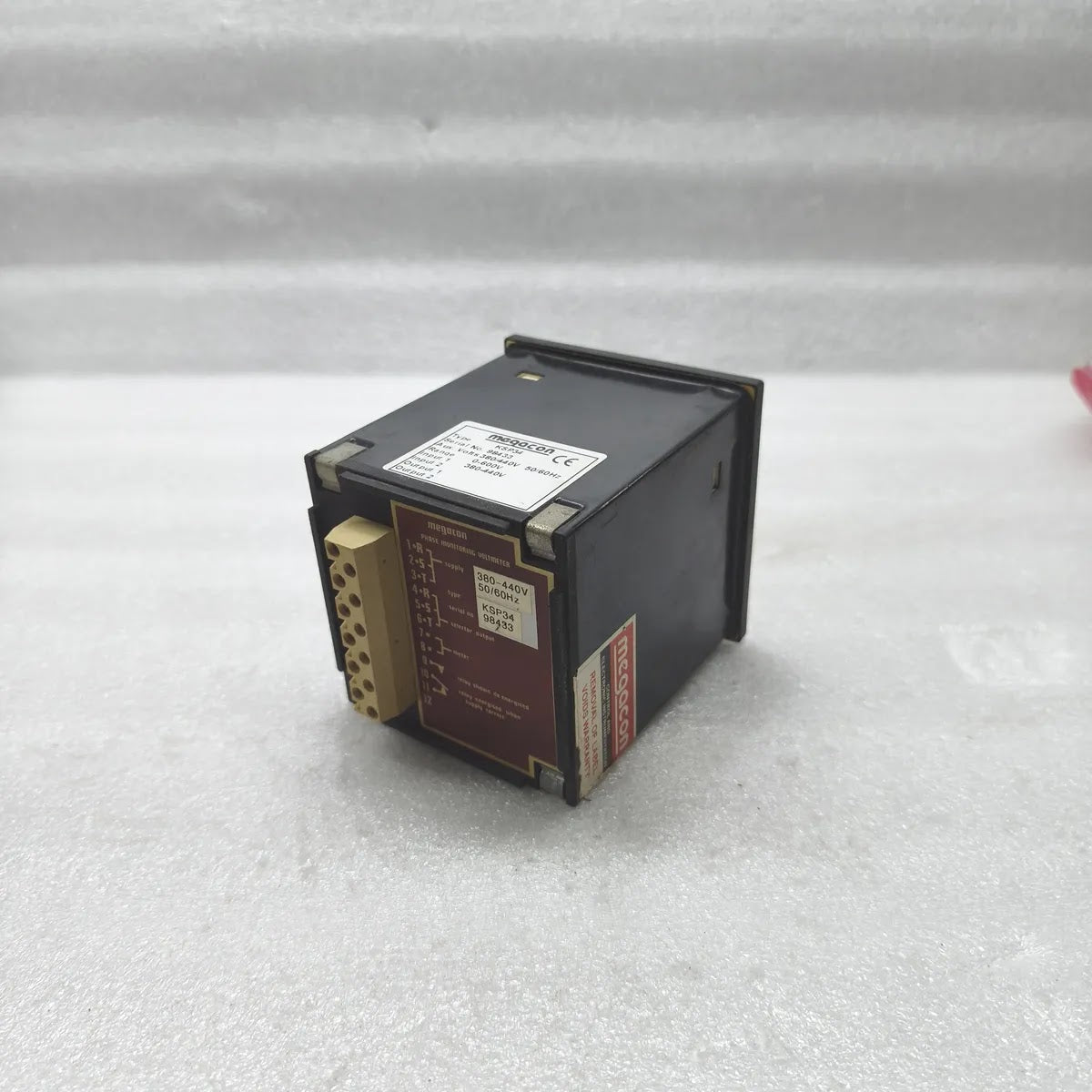 MEGACON KSP34 Phase Monitoring Voltmeter 0-600V 380-440V