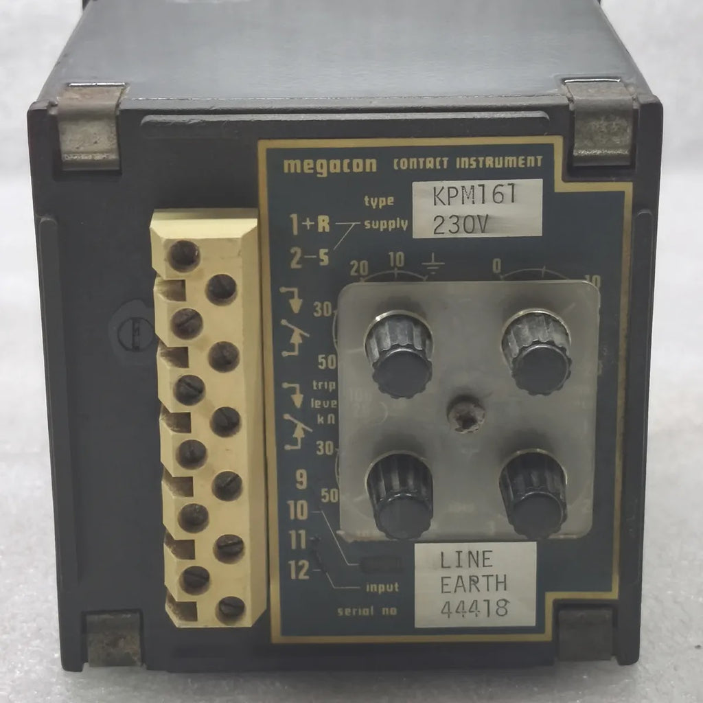 MEGACON KPM161 Earth Fault Insulation Monitor 230V 1000kohm