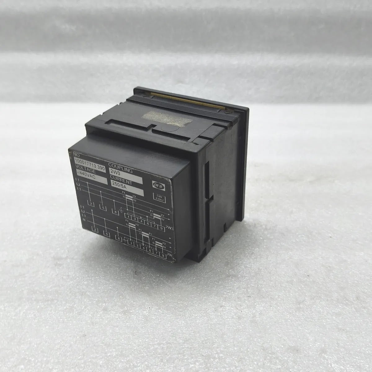 DEIF 100017713.390 kW Power Meter 0-150kW 440VAC
