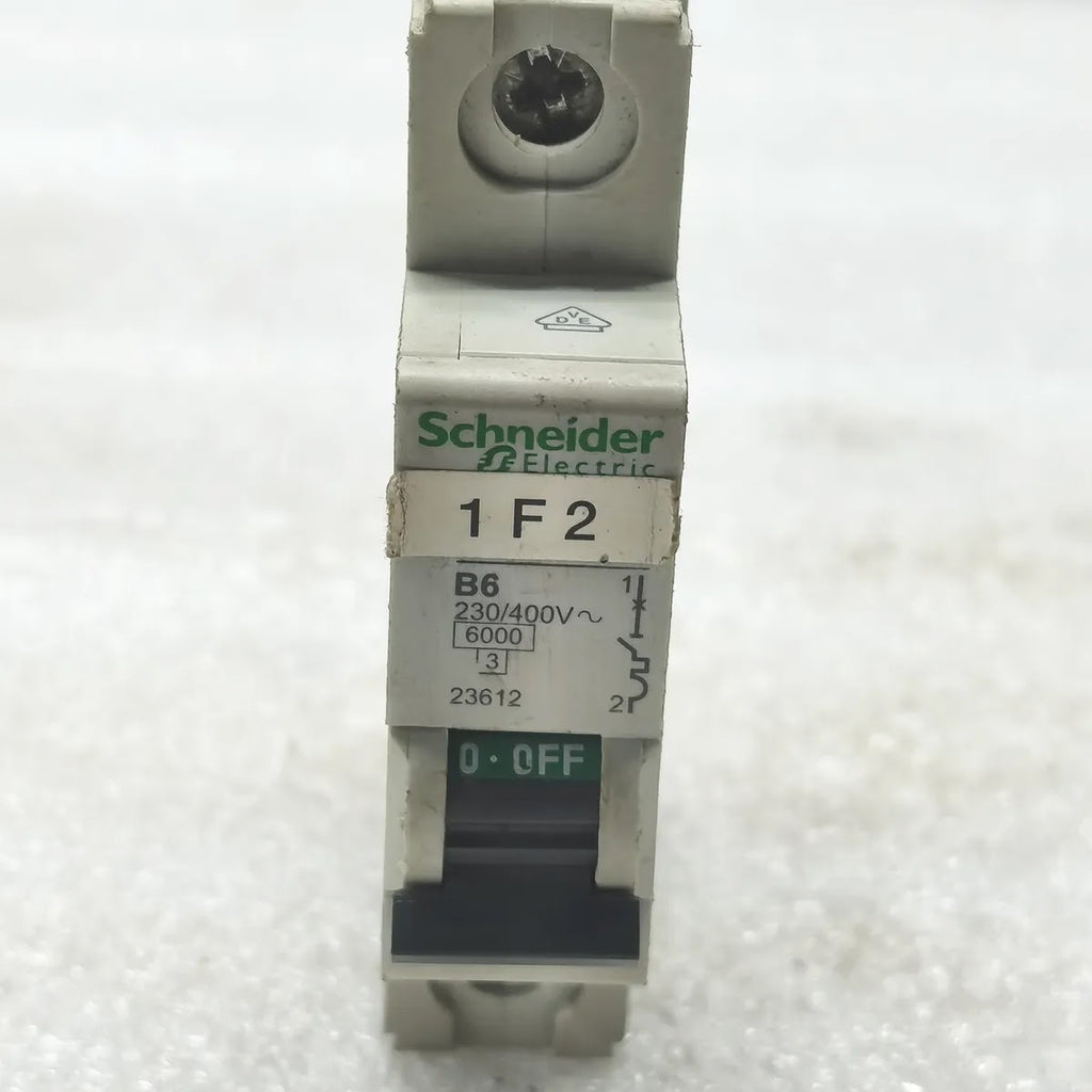 S Electric 23612 C60N MCB Circuit Breaker 1P 6A B Curve