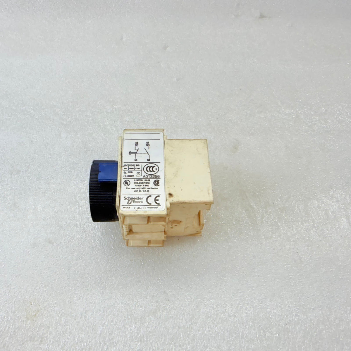 TELEMECANIQUE LADT2 Pneumatic On-Delay Timer Block 0.1-30s 10A