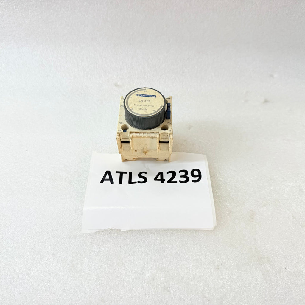 TELEMECANIQUE LADT2 Pneumatic On-Delay Timer Block 0.1-30s 10A