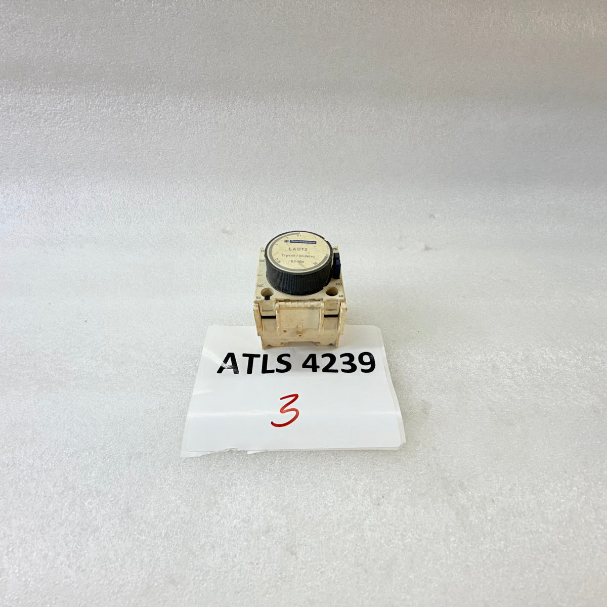 TELEMECANIQUE LADT2 Pneumatic On-Delay Timer Block 0.1-30s 10A