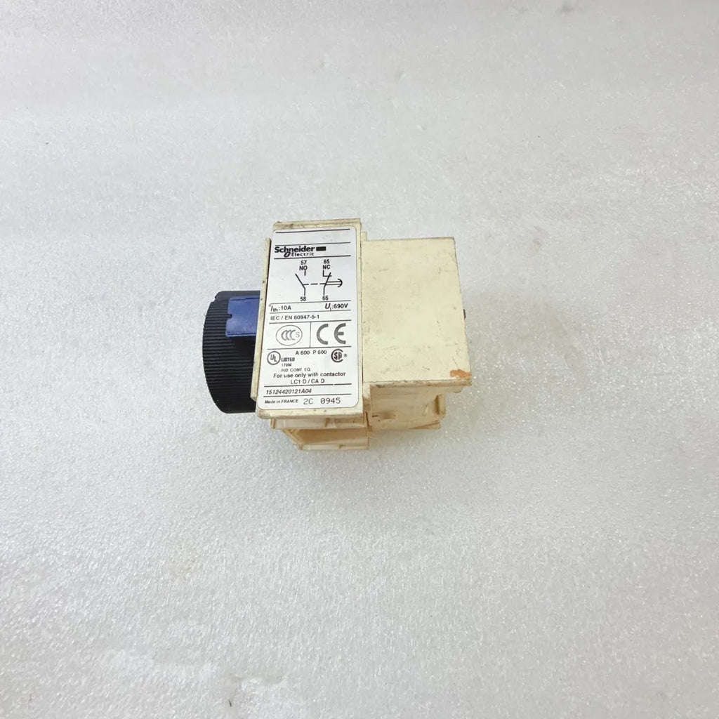 S Electric LADR0 Off-Delay Timer Contact Block 10A 690V