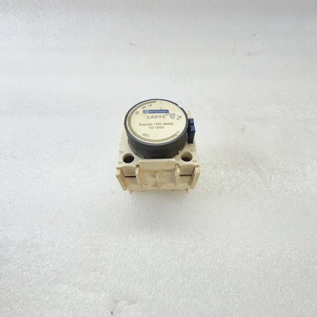 TELEMECANIQUE LADT4 On-Delay Timer Contact Block 10-180s 10A 690V