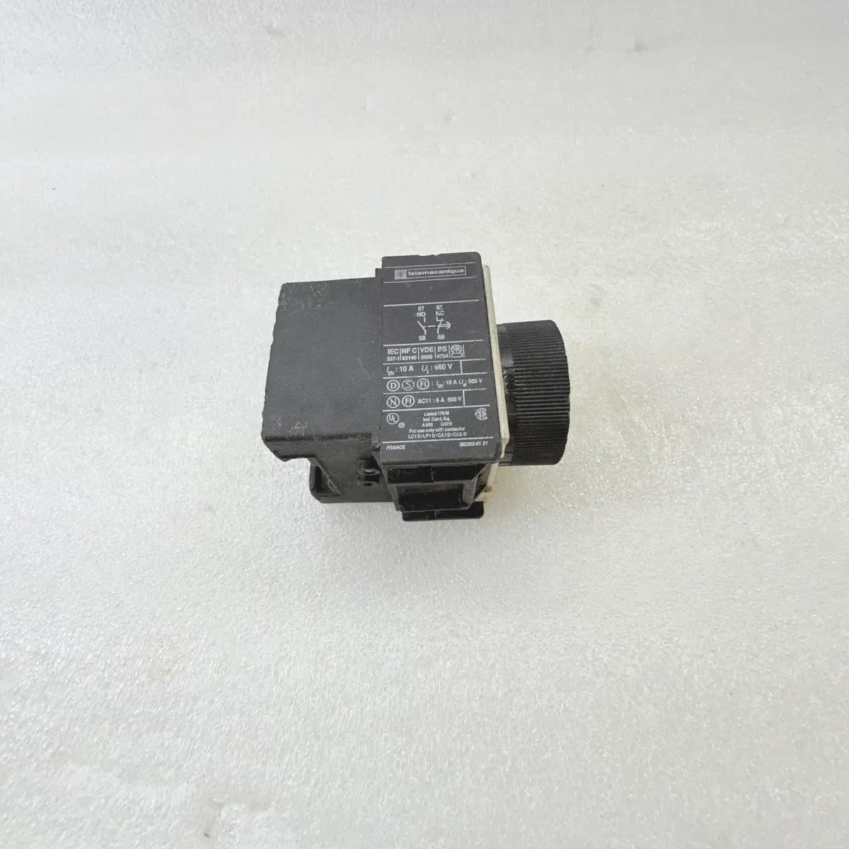 TELEMECANIQUE LA3DR4 Off Delay Timer Block 10-180s 10A