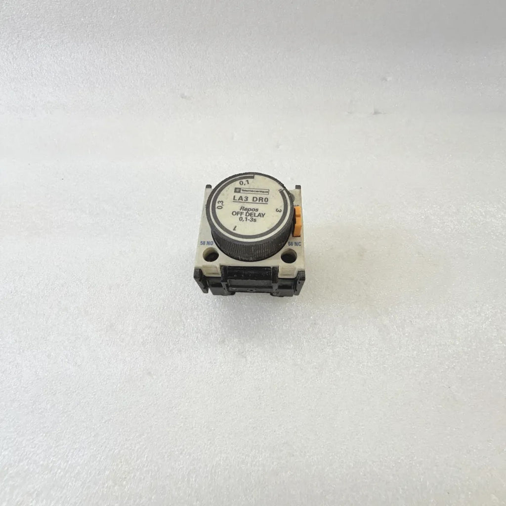 TELEMECANIQUE LA3DR0 Off-Delay Timer Contact Block 0.1-3s 10A