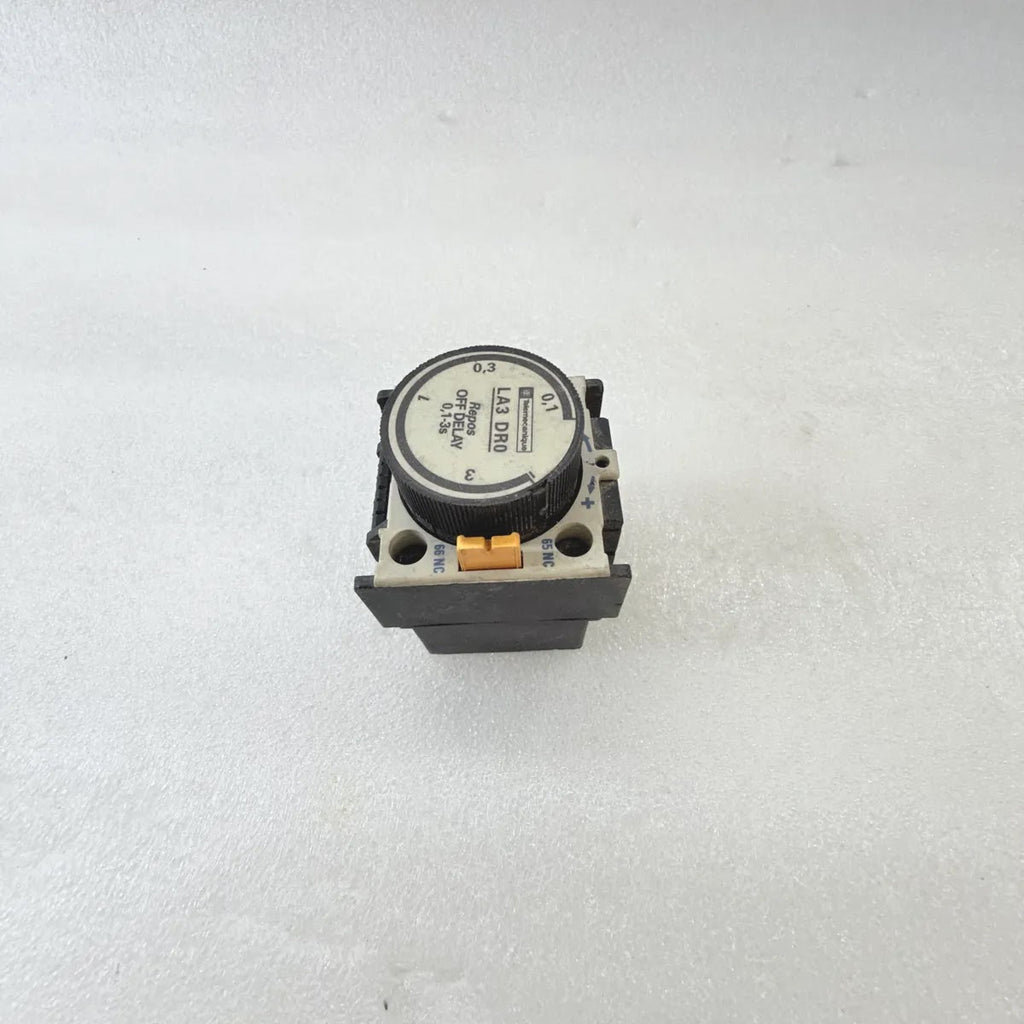 TELEMECANIQUE LA3DR0 Off-Delay Timer Contact Block 0.1-3s 10A