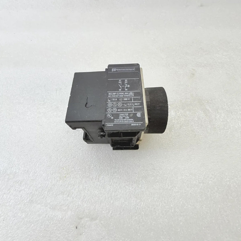 TELEMECANIQUE LA3DR0 Off-Delay Timer Contact Block 0.1-3s 10A