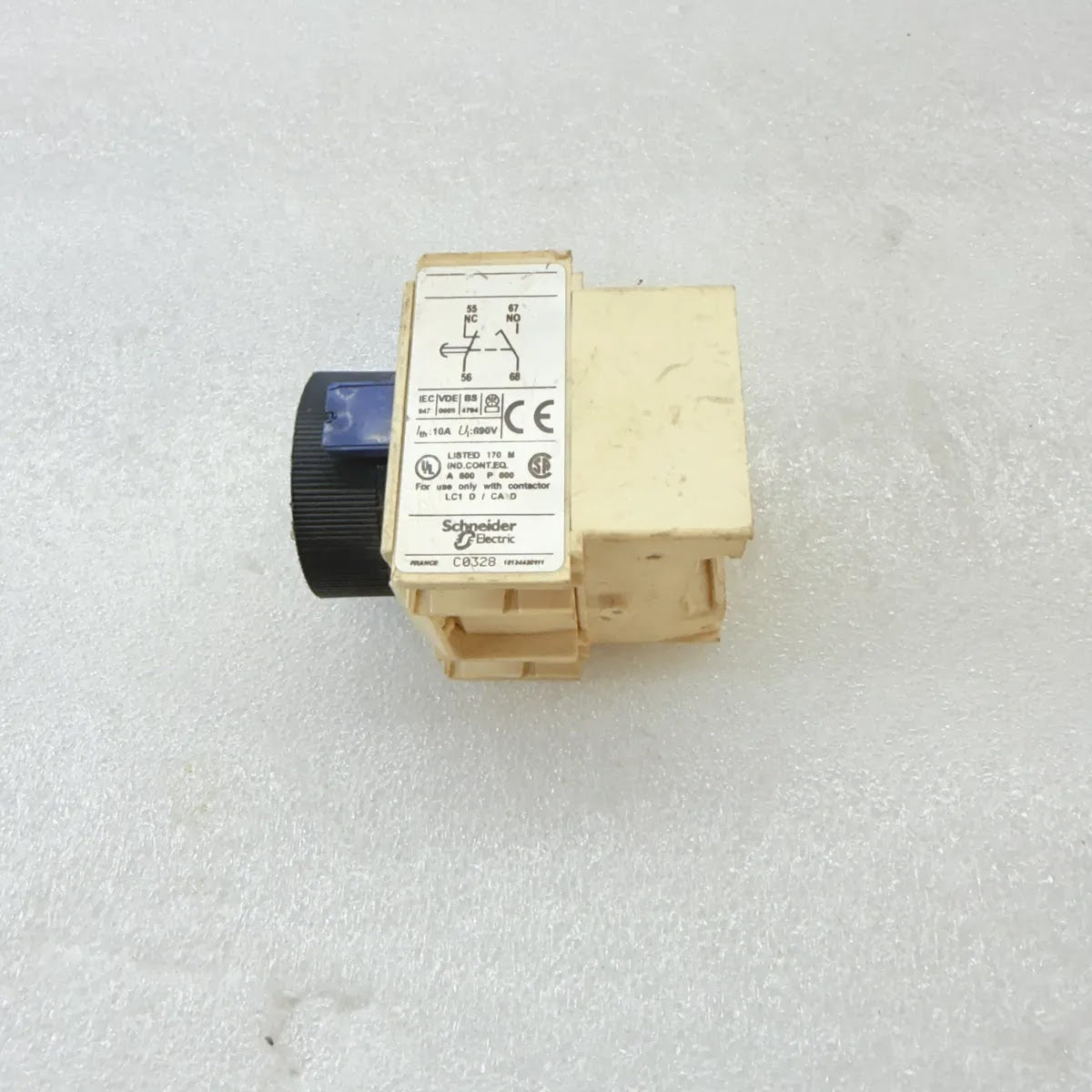 TELEMECANIQUE LADS2 Time Delay Contact Block On-Delay 1-30s 690V