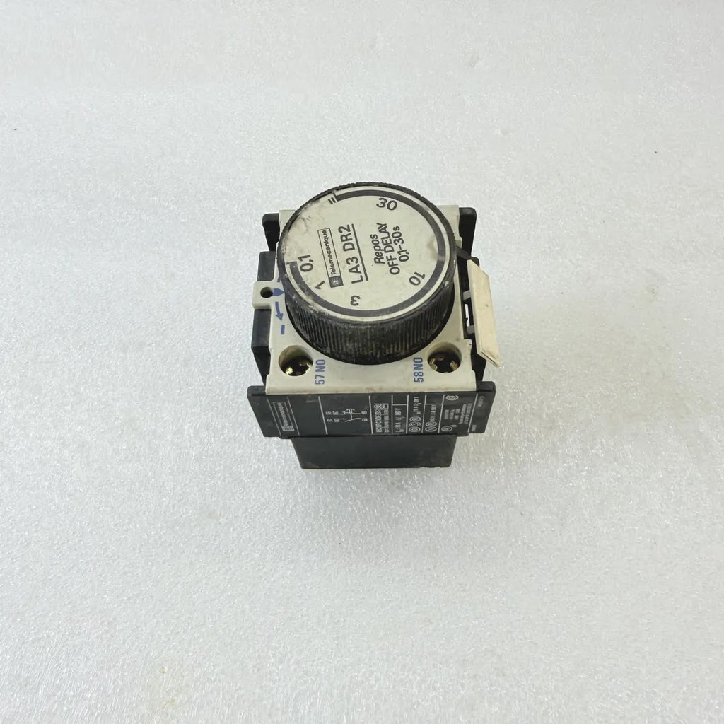 TELEMECANIQUE LA3DR2 Off-Delay Timer Block 0.1-30s 10A