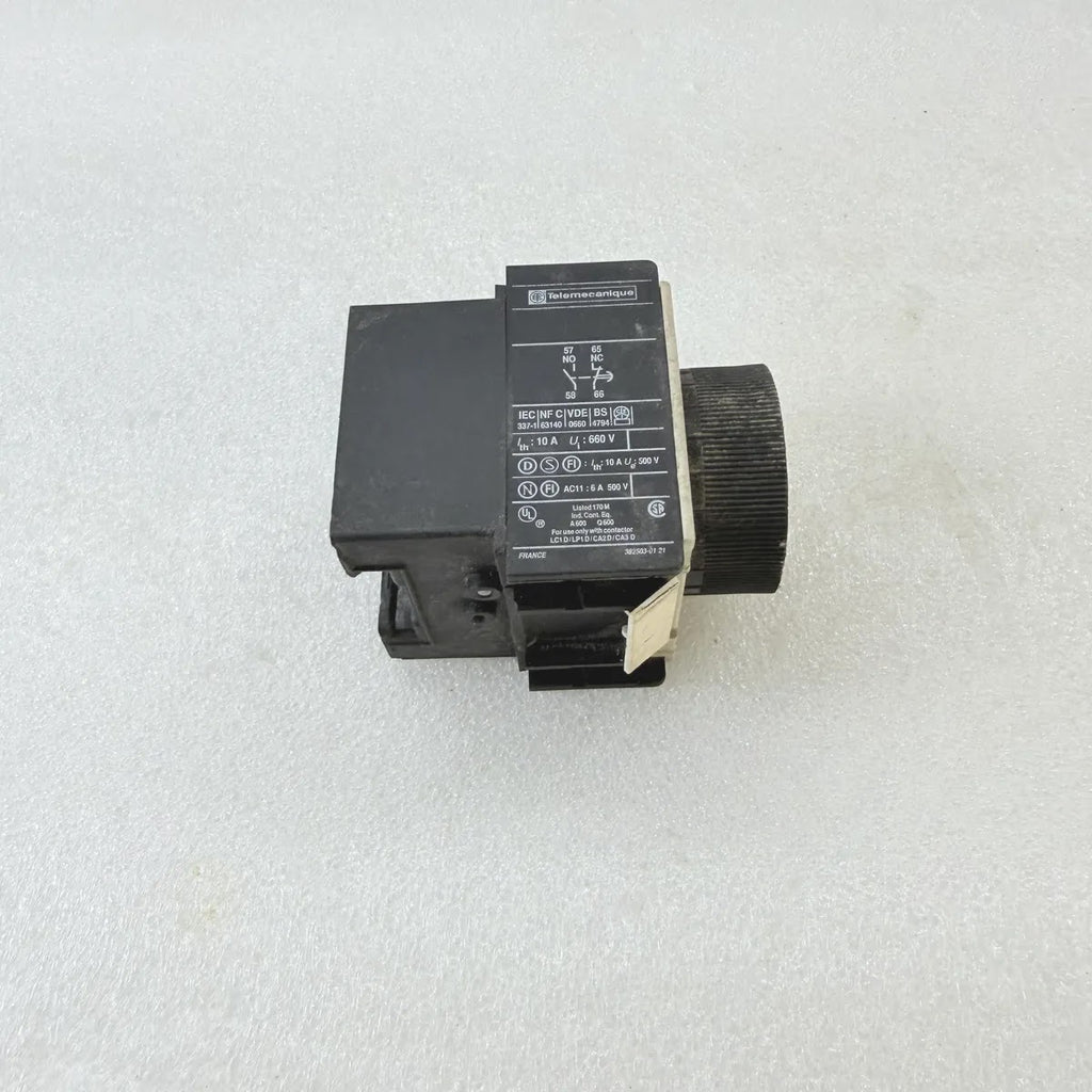 TELEMECANIQUE LA3DR2 Off-Delay Timer Block 0.1-30s 10A