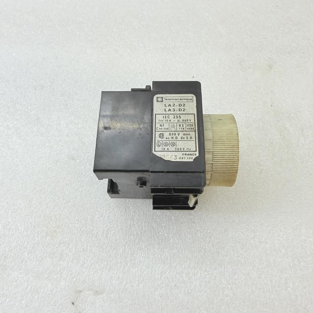 TELEMECANIQUE LA2-D2 LA3-D2 Time Delay Contact Block 0.1-30s 10A