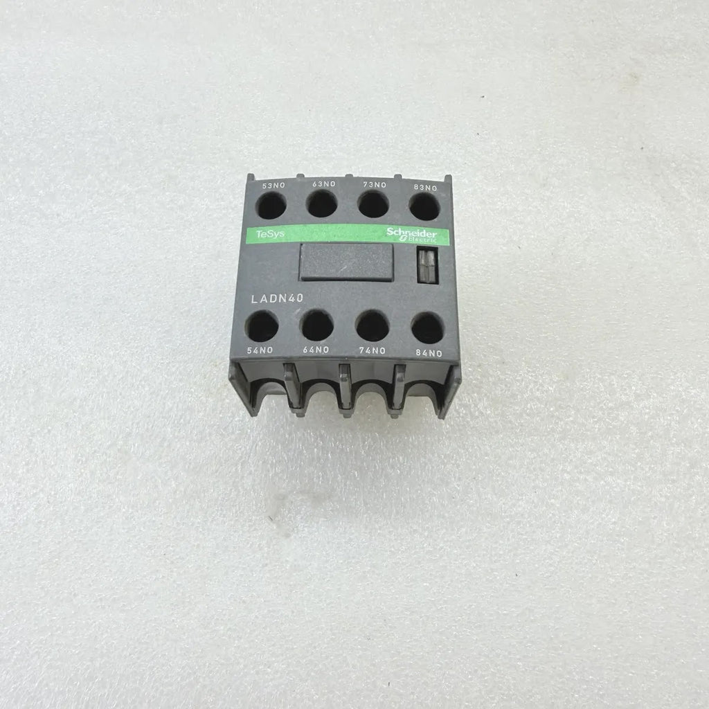S Electric LADN40 Add On Auxiliary Contact Block 4NO 10A 690V TeSys