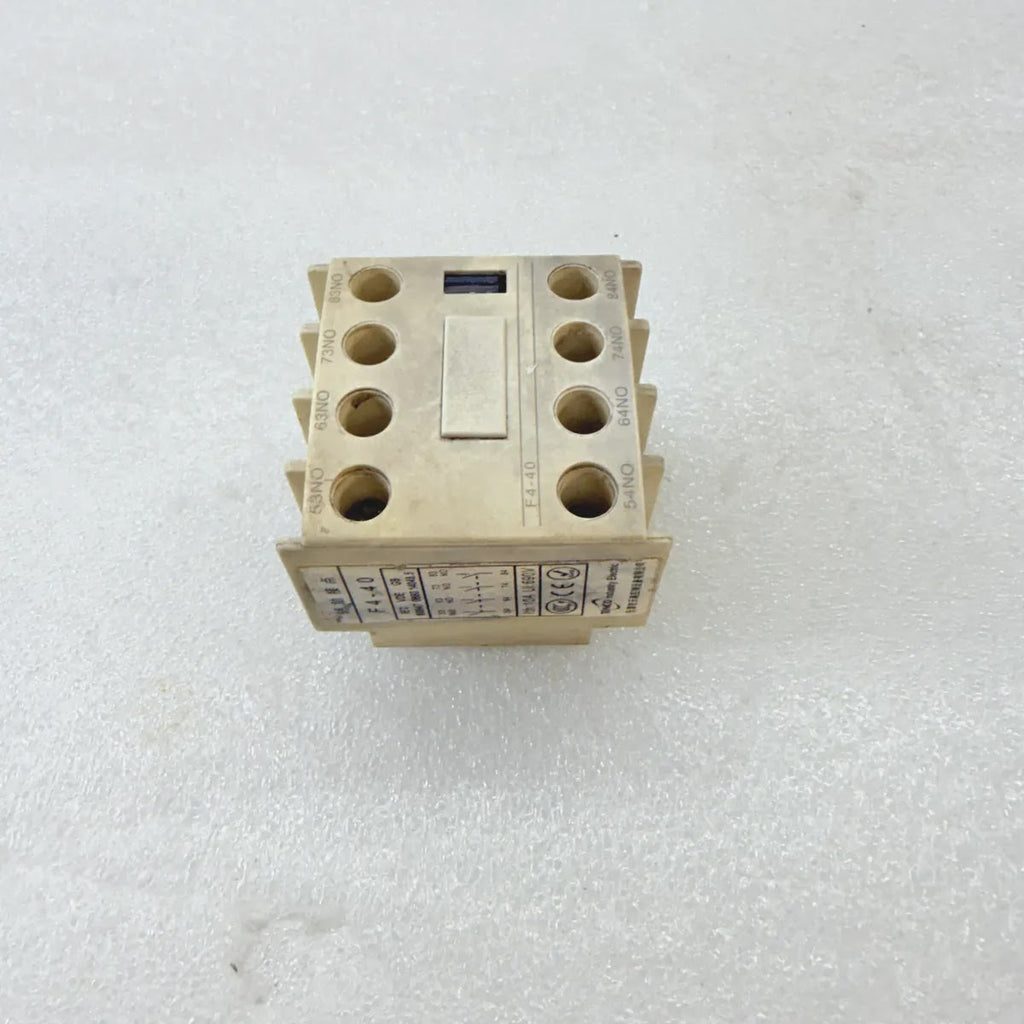 TINCO F4-40 Auxiliary Contact Block 4NO 10A 690V