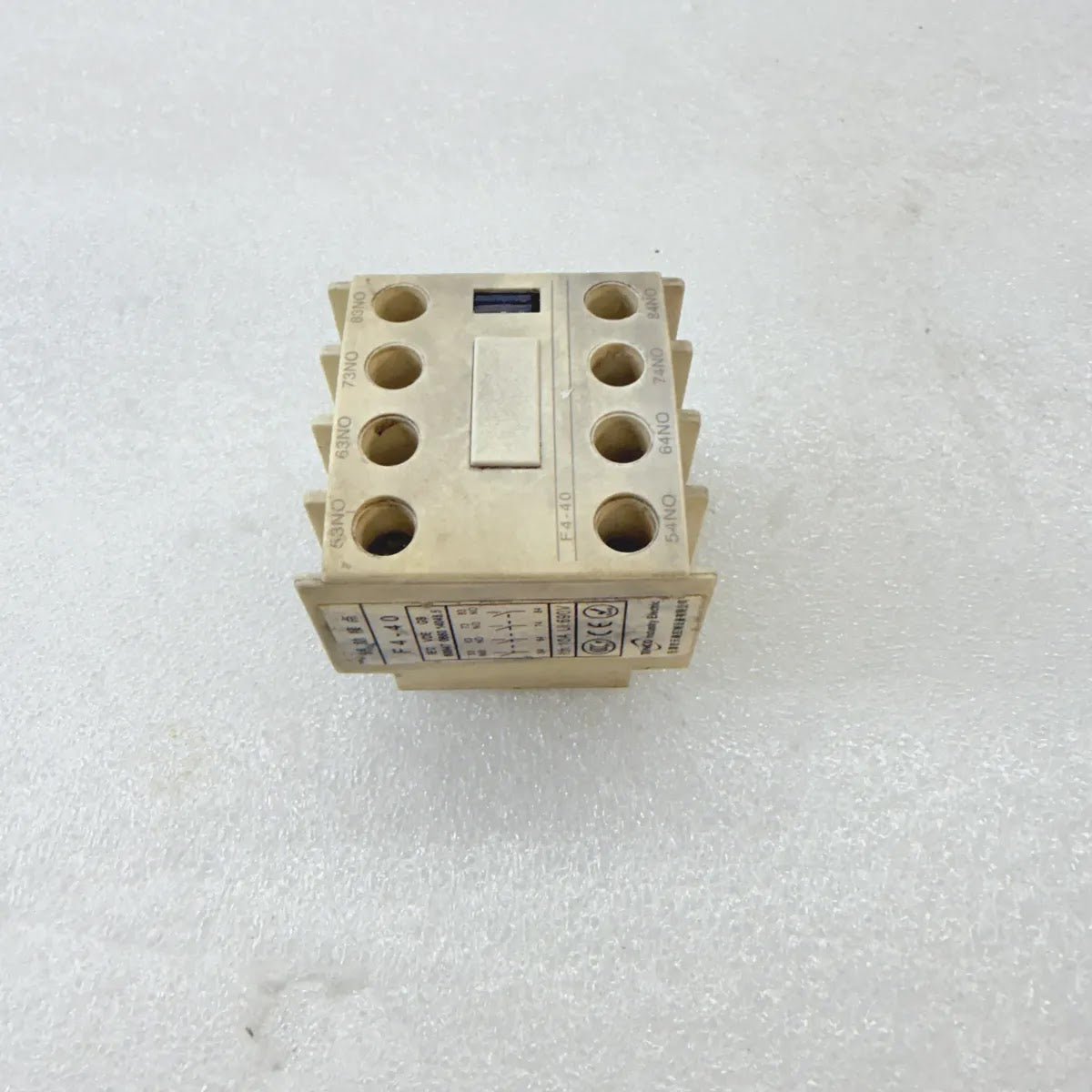 TINCO F4-40 Auxiliary Contact Block 4NO 10A 690V