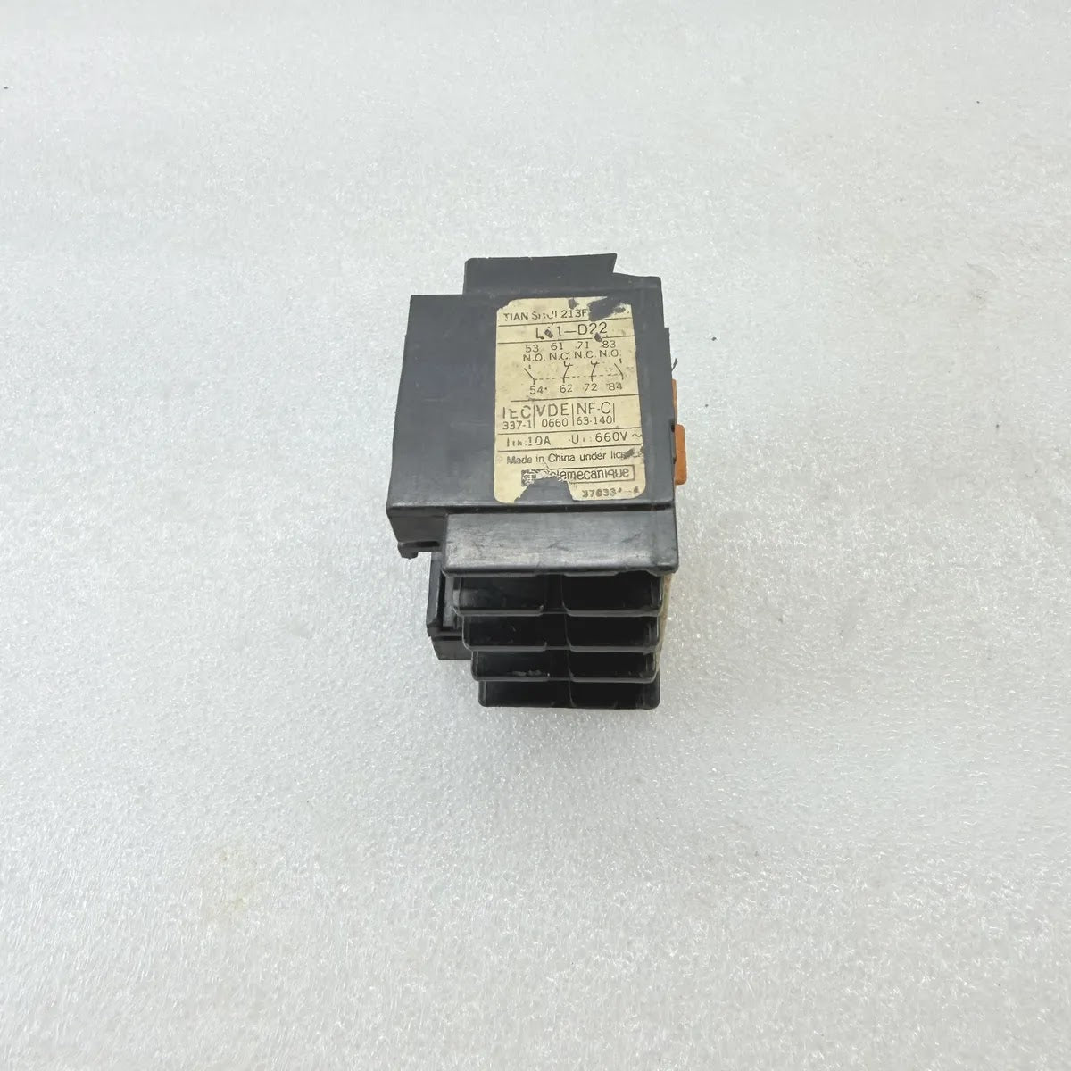 TELEMECANIQUE LA1D22 Auxiliary Contact Block 10A 660V