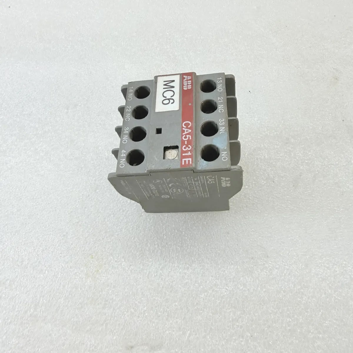 ABB CA5-31E Auxiliary Contact Block 3NO 1NC 16A 690V