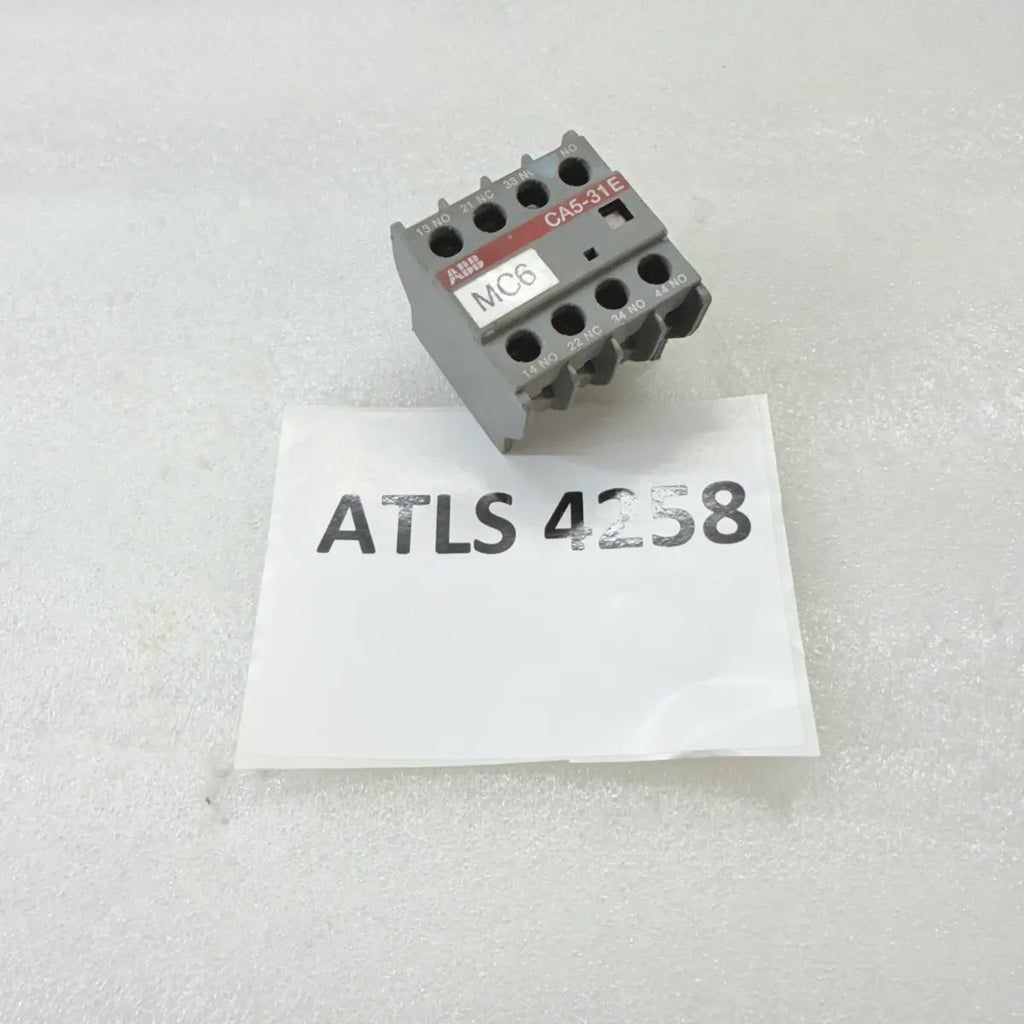 ABB CA5-31E Auxiliary Contact Block 3NO 1NC 16A 690V