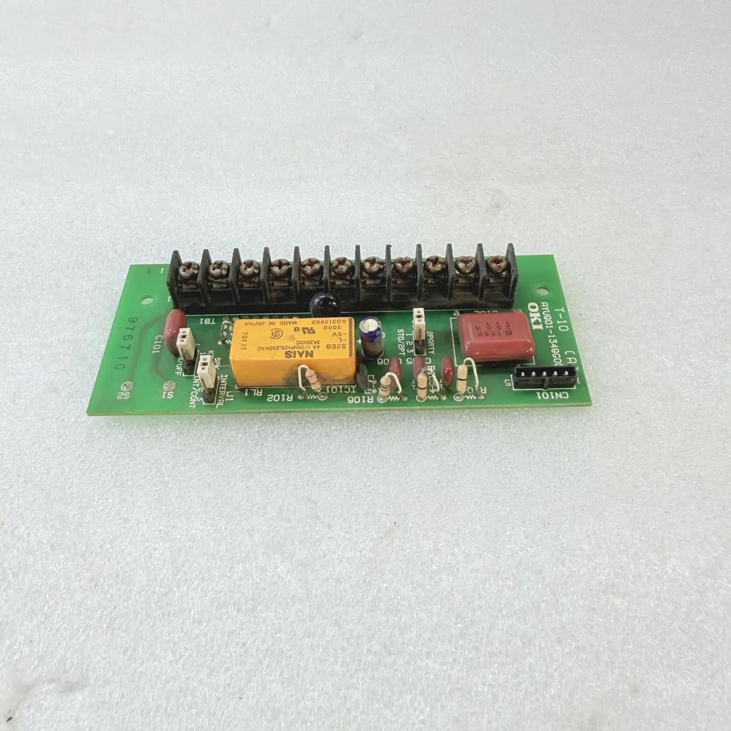 OKI AYU901-1349G001 T-10 Relay Interface PCB Card