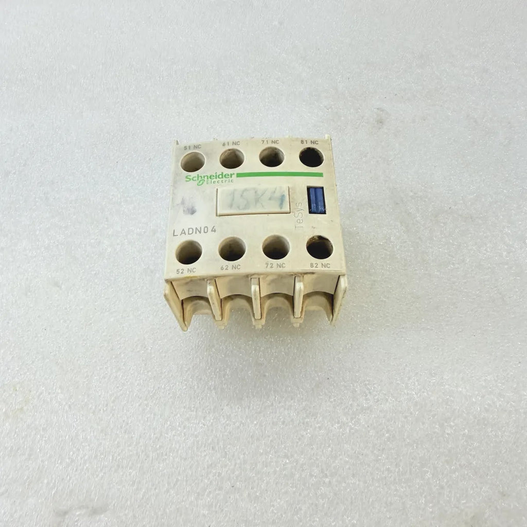S Electric LADN04 Auxiliary Contact Block 4NC 10A 690V