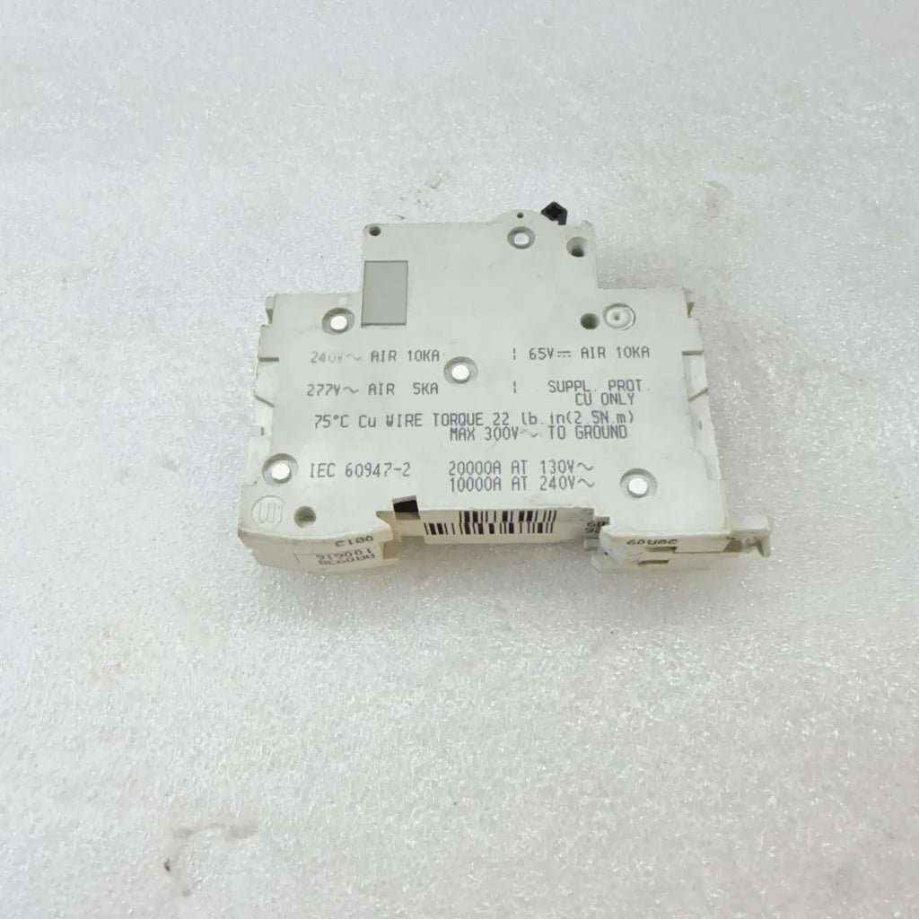 MERLIN GERIN 24110 Multi 9 C60 MCB Circuit Breaker 1P 1A 277V