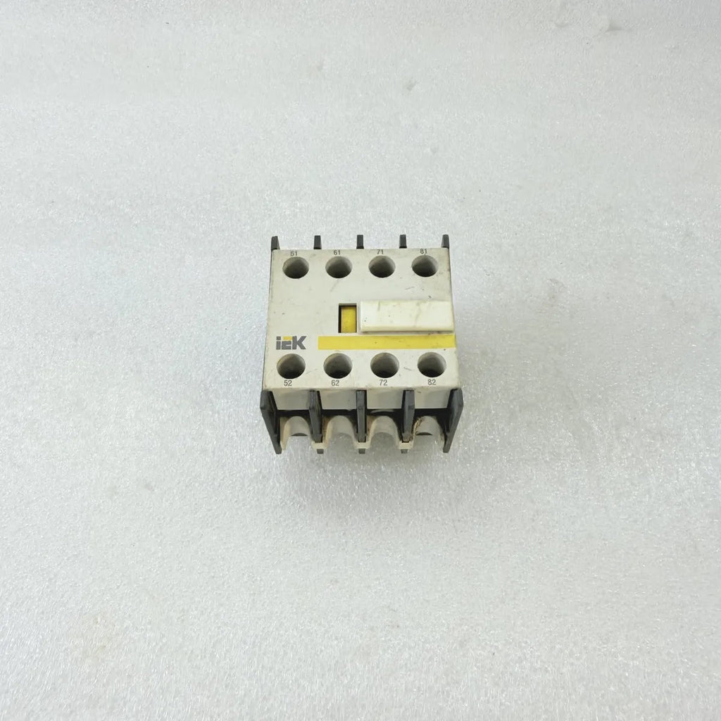 IEK PKI-04 Auxiliary Contact Block 4NC 10A 660V