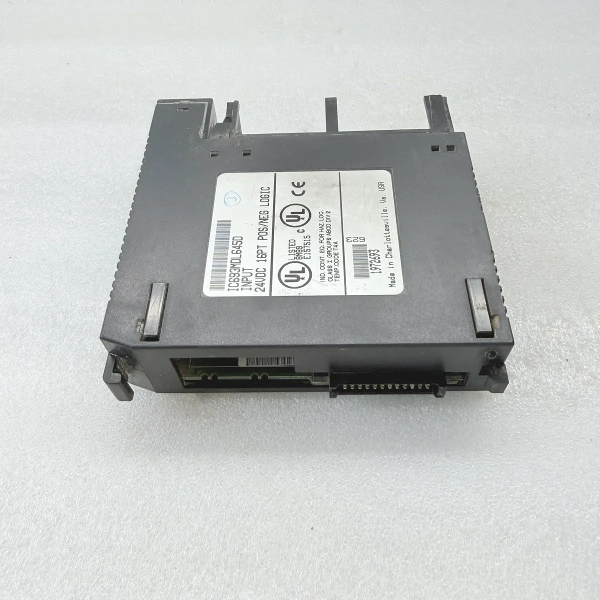 GE FANUC IC693MDL645D Discrete Input Module 24VDC 16-Point