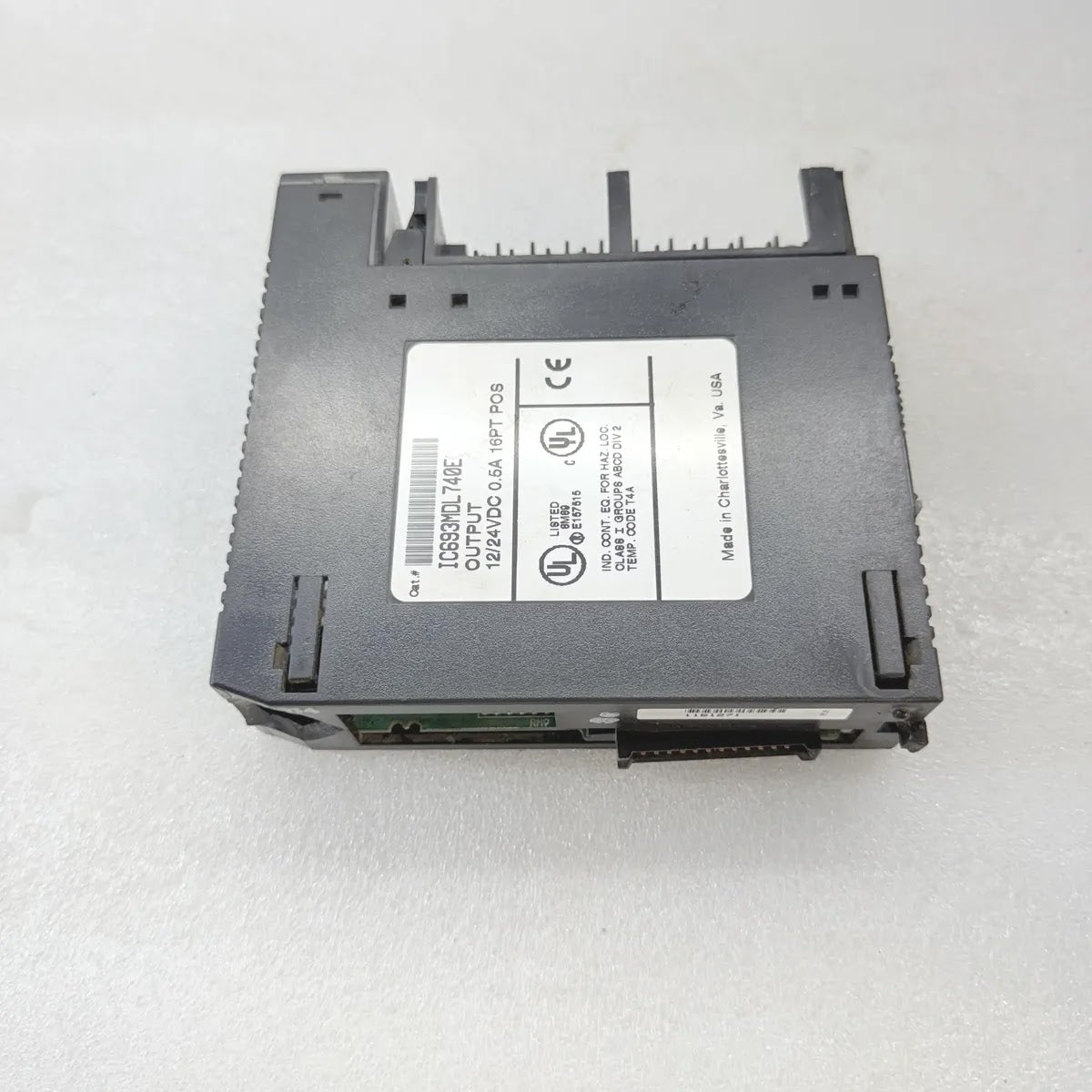 GE FANUC IC693MDL740E Output Module 16PT 12/24VDC 0.5A