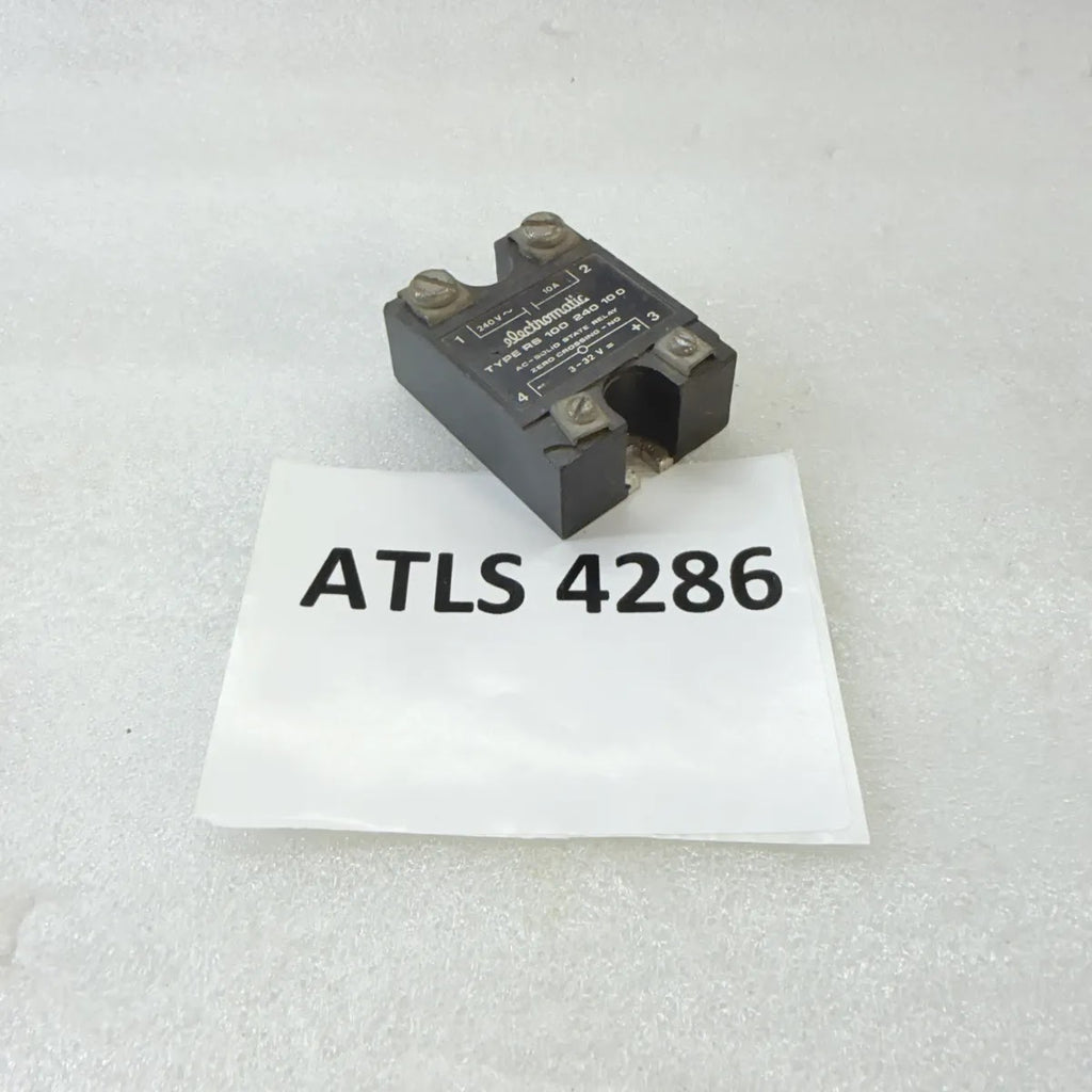 ELECTROMATIC RS 100 240 10 0 Solid State Relay 240V 10A