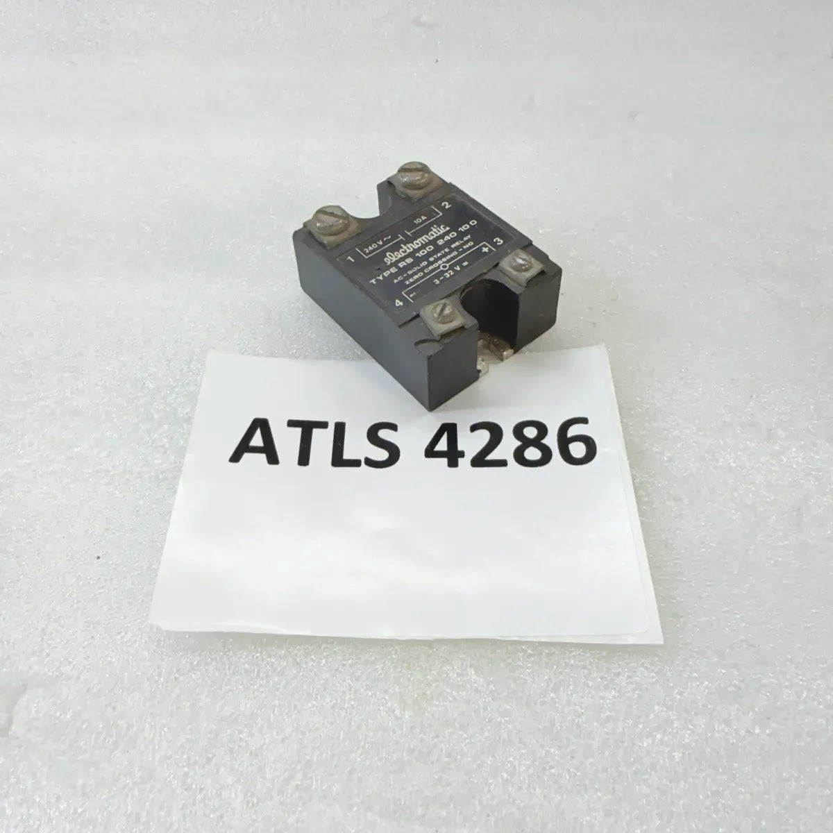 ELECTROMATIC RS 100 240 10 0 Solid State Relay 240V 10A