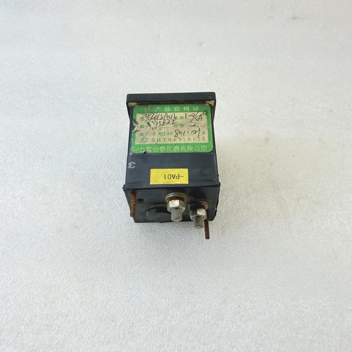 SHANGHAI YITAI F48-ACB Analog Panel Ammeter 0-300A 300/5A