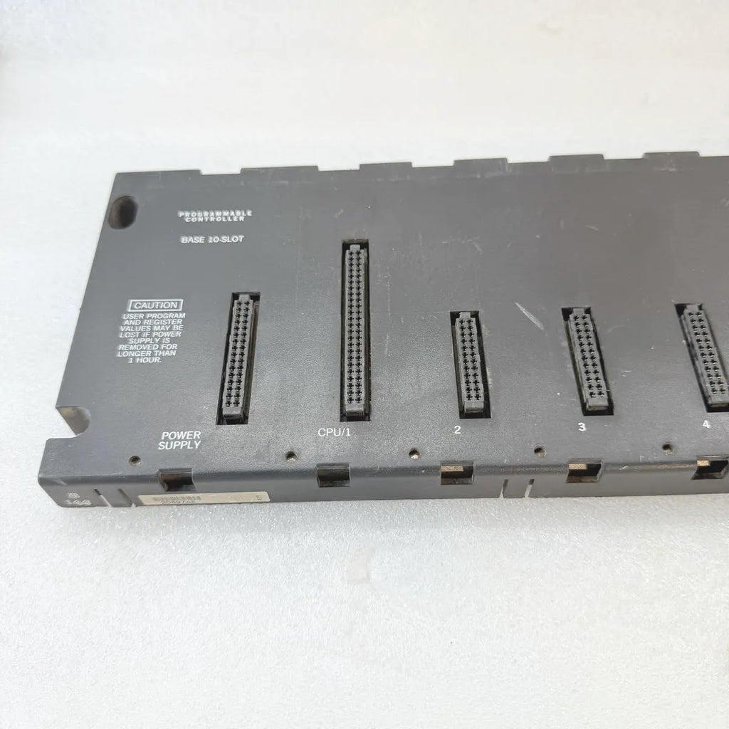 GE FANUC IC693CHS391 Series 90-30 10-Slot CPU Baseplate 5VDC