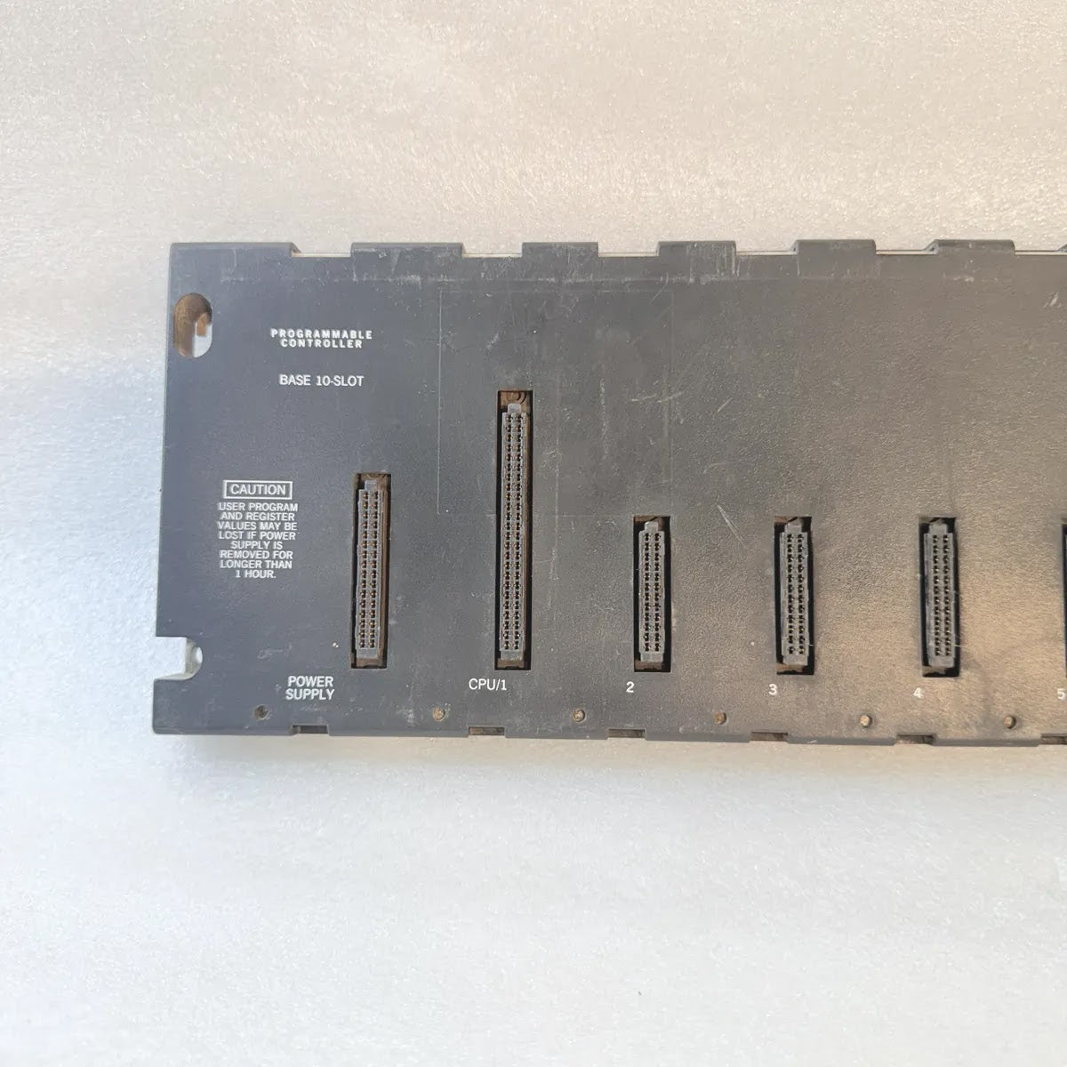 GE FANUC IC693CHS391 Series 90-30 10-Slot CPU Baseplate 5VDC