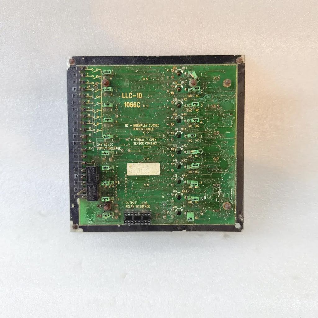NDC LLC-10 Alarm Display Panel 10-Channel 24V AC/DC Marine Monitor Unit