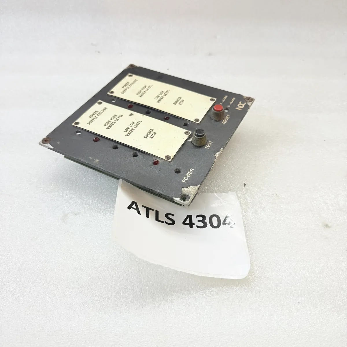 NDC LLC-10 Alarm Display Panel 10-Channel 24V AC/DC Marine Monitor Unit
