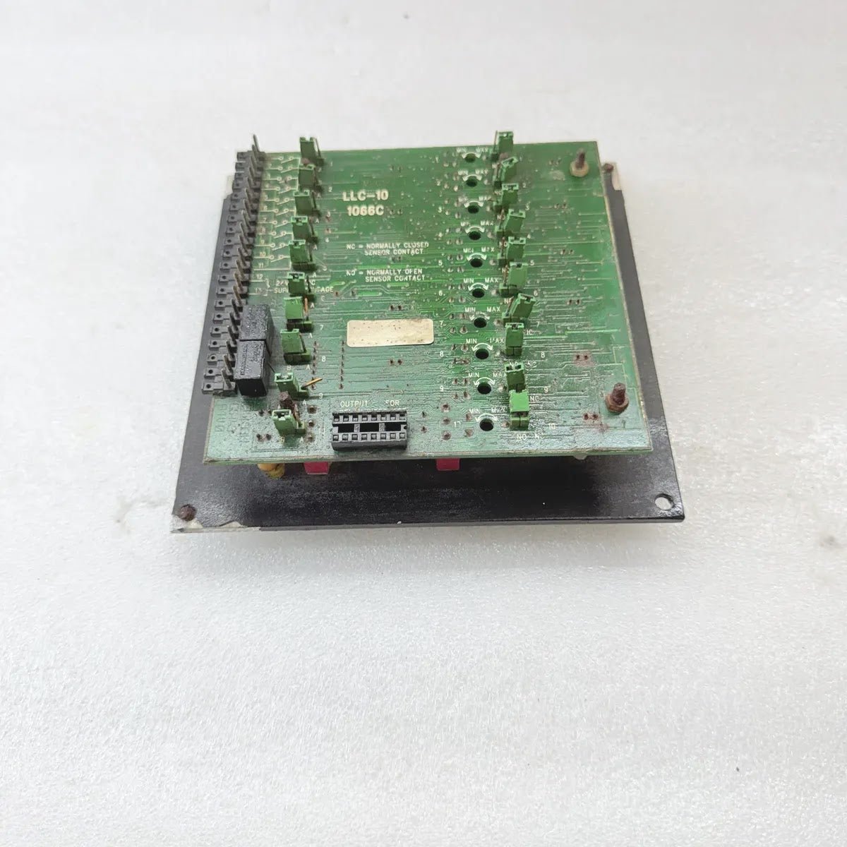 NDC LLC-10 1066C Alarm Display Unit 10-Channel 24V AC/DC