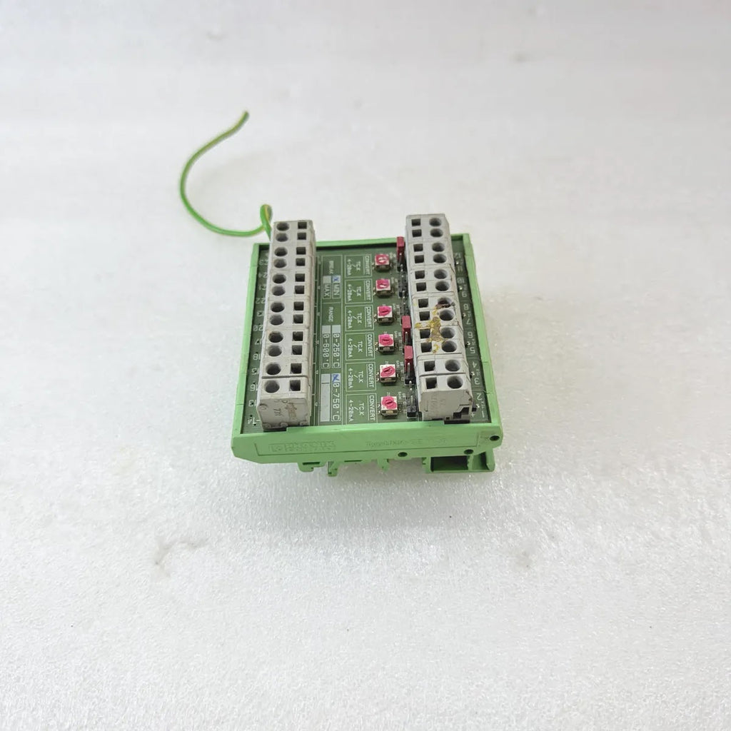 PHOENIX CONTACT UMK-SE 11,25-1 Thermocouple K to 4-20mA Converter 6-Channel