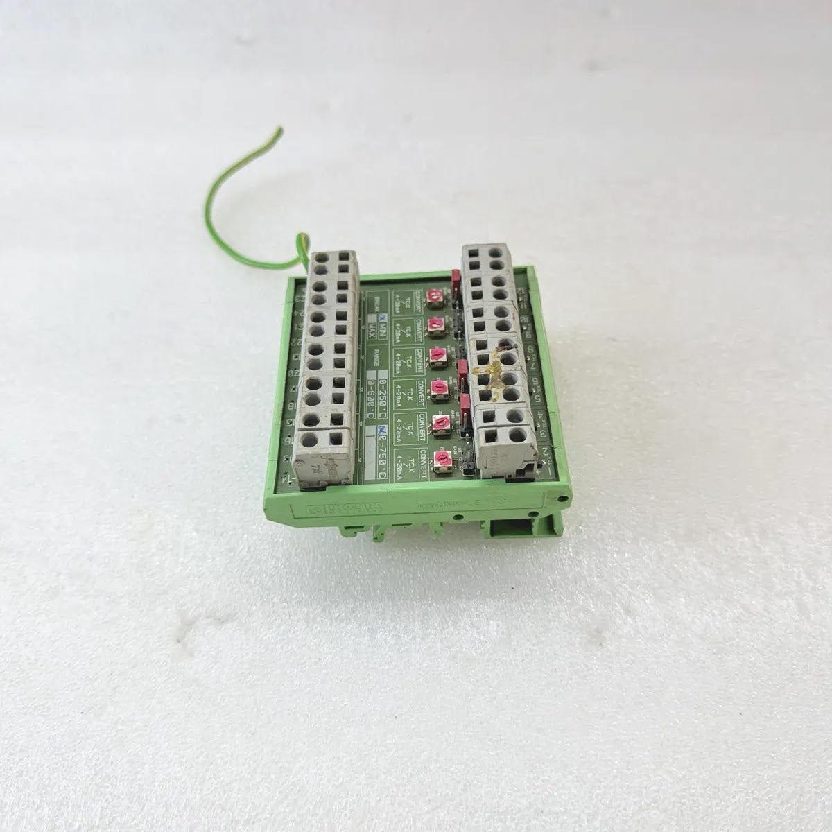 PHOENIX CONTACT UMK-SE 11,25-1 Thermocouple K to 4-20mA Converter 6-Channel