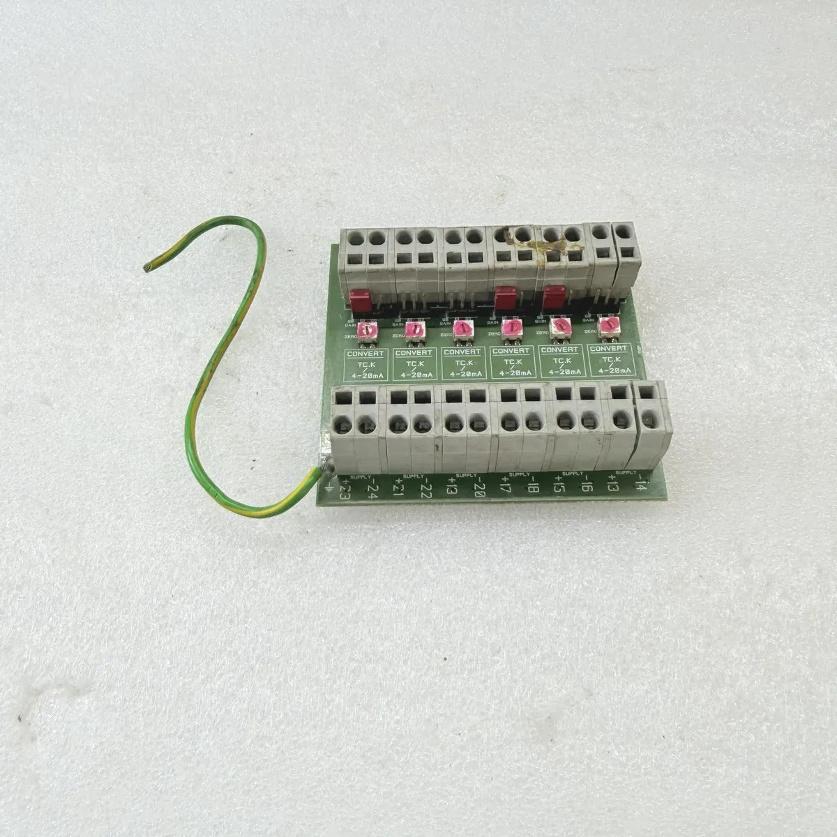 PHOENIX CONTACT UMK-SE 11,25-1 Thermocouple K to 4-20mA Converter 6-Channel