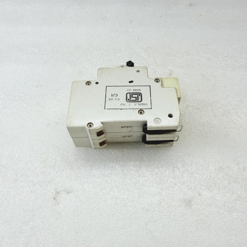 S&S M9 ProtecS MCB Circuit Breaker 2 Pole 4A C Curve