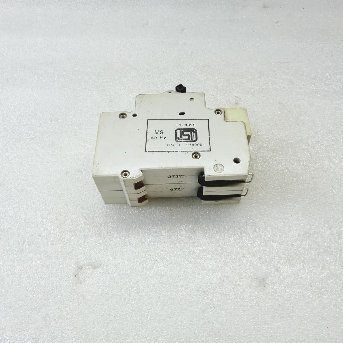 S&S M9 ProtecS MCB Circuit Breaker 2 Pole 4A C Curve
